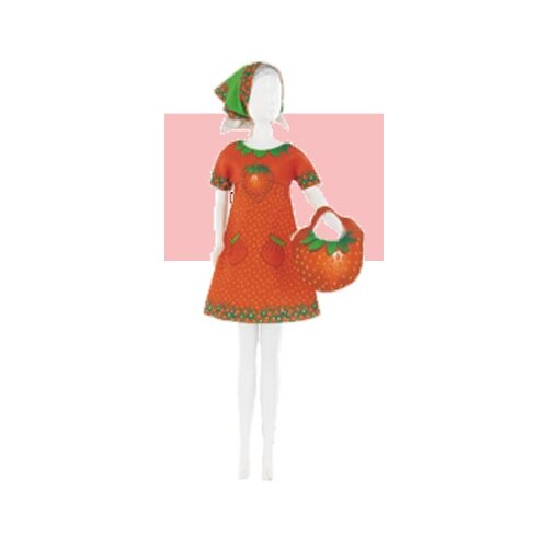 фото Набор для шитья dressyourdoll одежда для кукол, №2, twiggy strawberry dress your doll