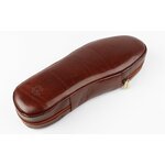 Кожаный дорожный набор-тапочки Chiarugi, коричневый, 97002 marr - изображение