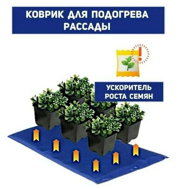 ТеплоМакс Электроподогреватель Тепломакс для проращивания семян рассады 2 