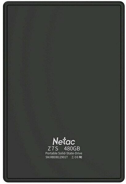 Внешний накопитель NETAC SSD Z7S 480GB USB 3.2 Gen 2 Type-C NT01Z7S-480G-32BK - фотография № 17