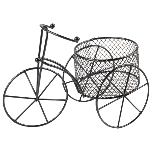 фото Подставка доляна велосипед 18×10×13 см черный