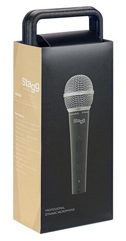Микрофон проводной Stagg SDM50, комплектация: микрофон, разъем: XLR 3 pin (M) — фото 1