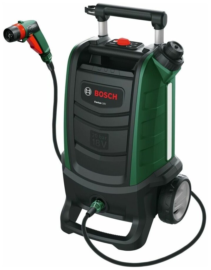 Аккумуляторная мойка высокого давления Bosch Fontus Gen 2, без АКБ и ЗУ, арт. 06008B6102