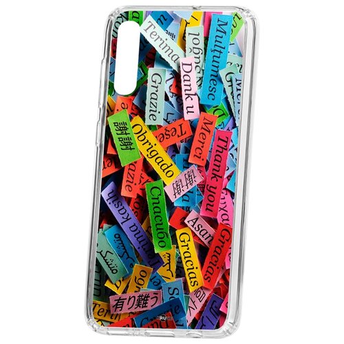 фото Чехол на samsung galaxy a70 2019 kruche print thank you