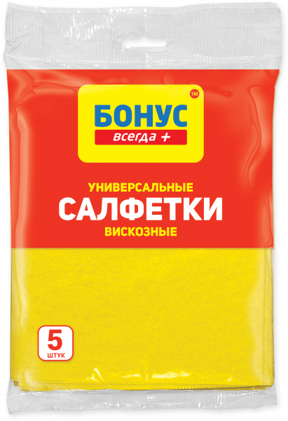 фото Импекс Салфетки вискозные Бонус 5 шт