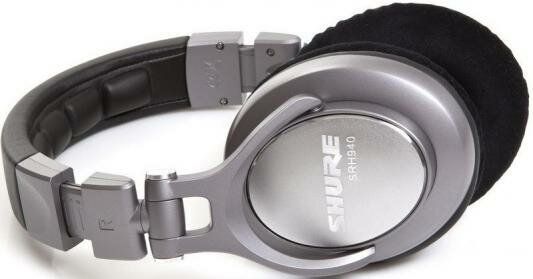 Наушники SHURE HEADPHONE, PRO STUDIO, SILVER - фото №4