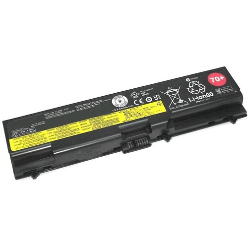 Аккумуляторная батарея для ноутбука Lenovo ThinkPad T430 (45N1005 70+) 48Wh черная аккумуляторная батарея для ноутбука lenovo thinkpad t430 45n1005 48wh черная