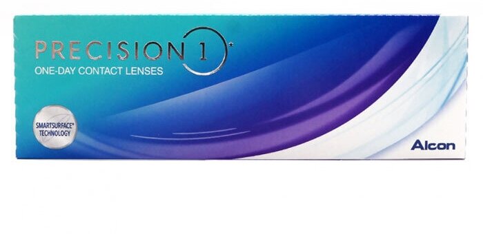 Контактные линзы Alcon Precision1 D 14.2, 30 шт., R 8,3, D -8