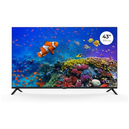 Телевизор Триколор 4K Ultra HD 43” H43U5500SA (+1 год подписки), черный