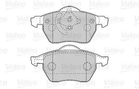 Тормозные колодки Valeo - фото №4