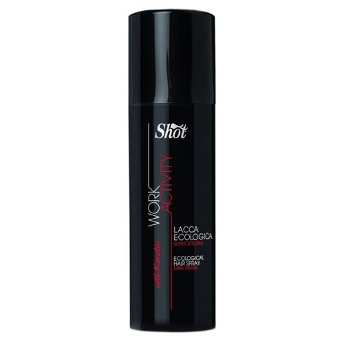 Лак-спрей супер-сильной фиксации Shot Work Activity Hair Spray Extra Strong 100 мл