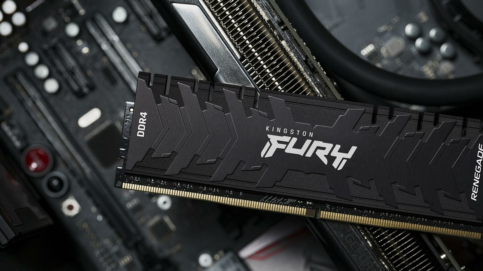 Оперативная память Kingston FURY Renegade 64 ГБ (32 ГБ x 2 ) DDR4 3200 МГц DIMM CL16 KF432C16RBK2/64