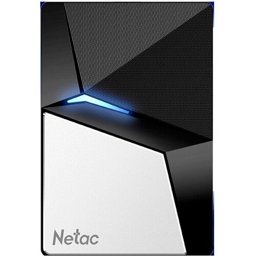 Netac Z7S 480GB USB 3.2 Gen 2 Type-C External SSD, R/W up to 550MB/480MB/s, with USB-C to USB-A cable and USB-A to USB-C adapter 3Y wty