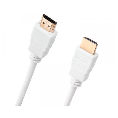 Кабель Rexant HDMI-HDMI 1.4 длина 1.5 м серия Gold, белый кабель rexant hdmi hdmi 1 4 1 5 м gold белый 1шт