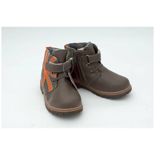 Ботинки коричневые