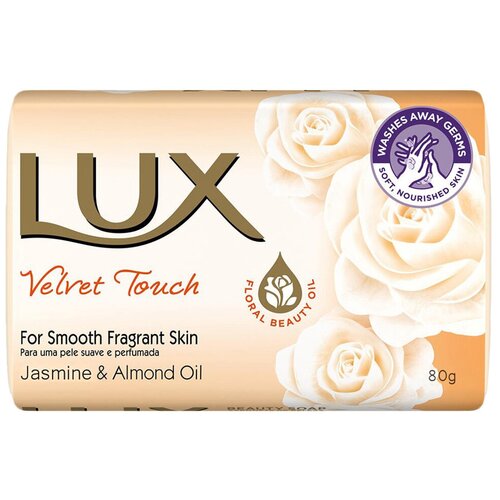 Туалетное мыло LUX Creamy Perfection Жасмин и миндальное масло 85г.