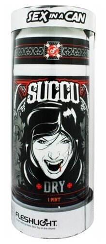 FleshJack Мастурбатор Sex In A Can: Succu Dry, телесный 