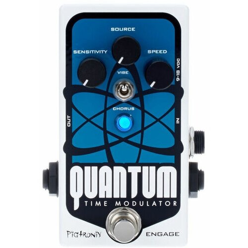 Гитарная педаль эффектов/ примочка Pigtronix QTM Quantum Time Modulator pigtronix fat analog drive distortion эффект гитарный драйв