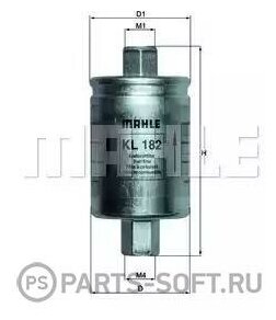 Фильтр топливный Knecht/Mahle KL182