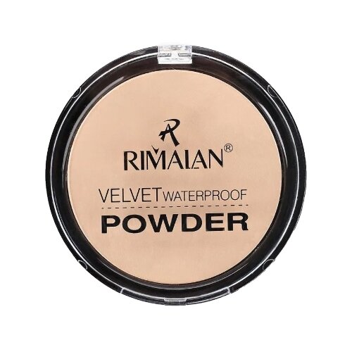 Rimalan Пудра водостойкая бархатный вельвет Velvet Waterproof Powder, тон 04 тёмно-бежевый