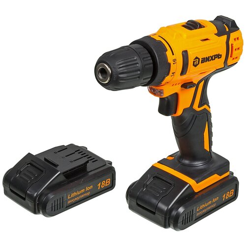 Дрель-шуруповерт аккумуляторная ДА-18Л-2КА 15 Ач Вихрь 419000₽