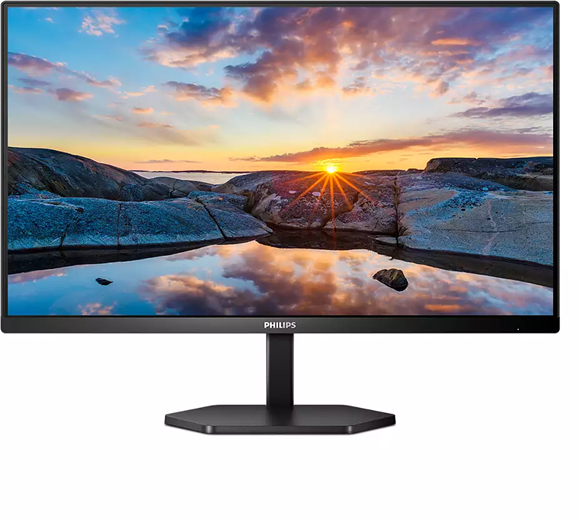 Монитор 23,8" Philips 24E1N3300A 1920x1080 75Гц IPS W-LED 16:9 4(1)ms(GtG) HDMI USB-C 3.2 4*USB 3.3 Mega Infinity DCR 1000:1 178/178 300cd Tilt Speakers Black (24E1N3300A/00)