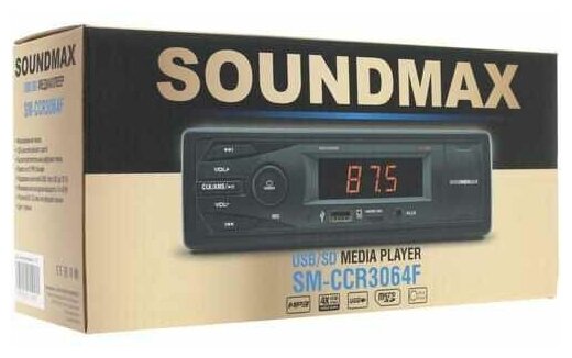 Автопроигрыватель Soundmax SM-CCR3064F