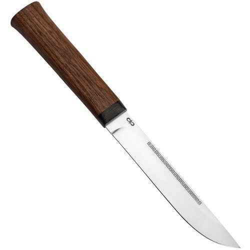Нож Бурятский малый (Златоуст) сталь 95Х18, рукоять орех туристический нож бекас златоуст сталь elmax рукоять орех
