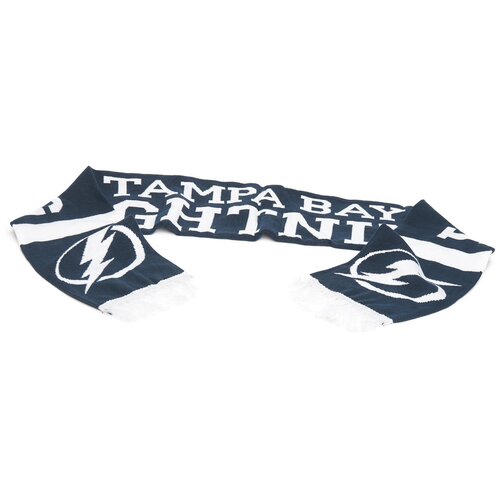 фото Шарф atributika & club,150х18 см, синий