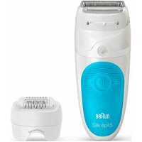 Эпилятор BRAUN S5 SES 5-605 белый/голубой