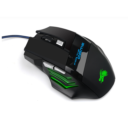 Компьютерная игровая мышь с LED подсветкой / Проводная игровая мышка для игр Gamer Mouse