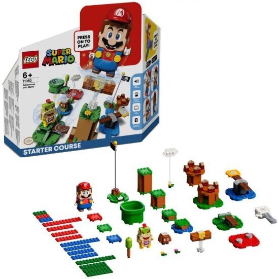 Конструктор Lego ® Super Mario™ 71360 Приключения вместе с Марио. Стартовый набор
