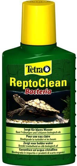 Средство для очищения и дезинфекции воды Tetra RеptоClean Bacteria в акватеррариуме 100 мл