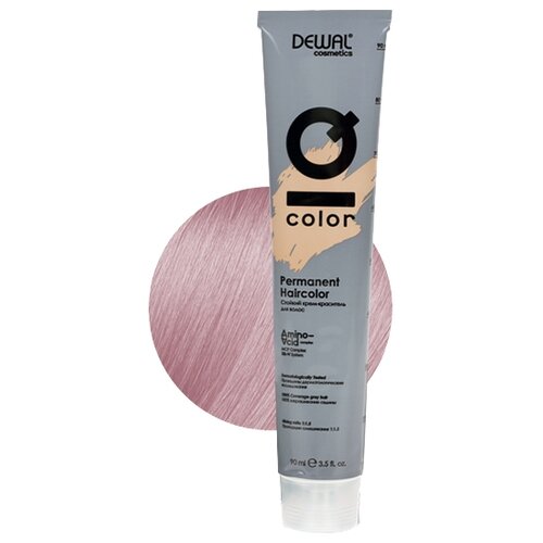 Dewal Cosmetics Краситель перманентный IQ COLOR, 11.25 Ultra light pearl rose blonde