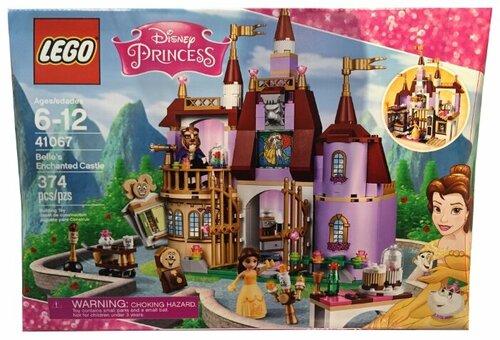 Конструктор LEGO Disney Princess 41067 Заколдованный замок Бэлль, 374 дет.