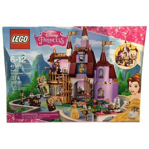 Конструктор LEGO Disney Princess 41067 Заколдованный замок Бэлль, 374 дет. lego lego princess замок белль и чудовища