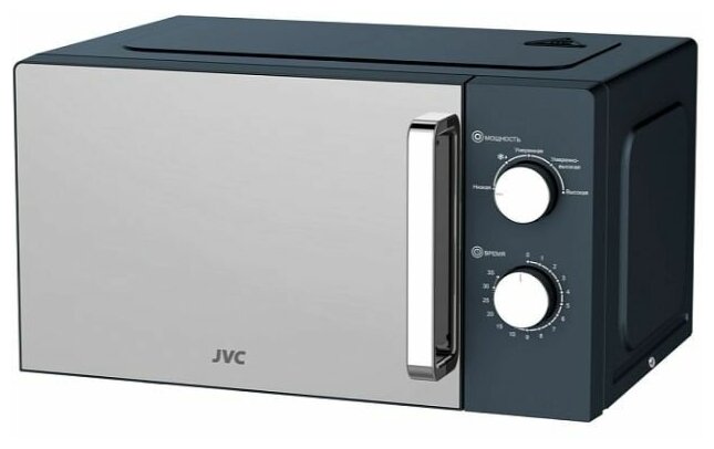 Микроволновая печь JVC 20 л с таймером на 35 минут, 5 уровней мощности, авторазмораживание, 700 Вт - фотография № 8