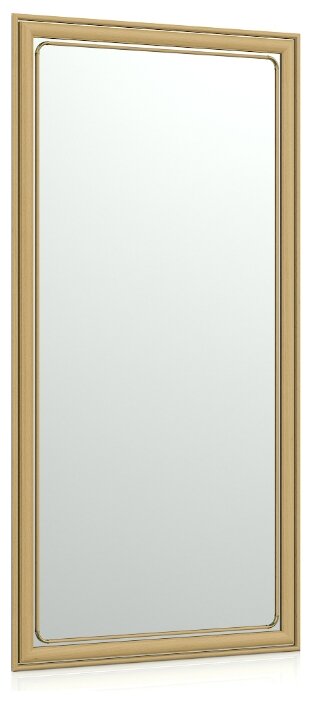 Зеркало 121Б орех, ШхВ 60х120 см., зеркала для офиса, прихожих и ванных комнат, горизонтальное или вертикальное крепление - фотография № 3