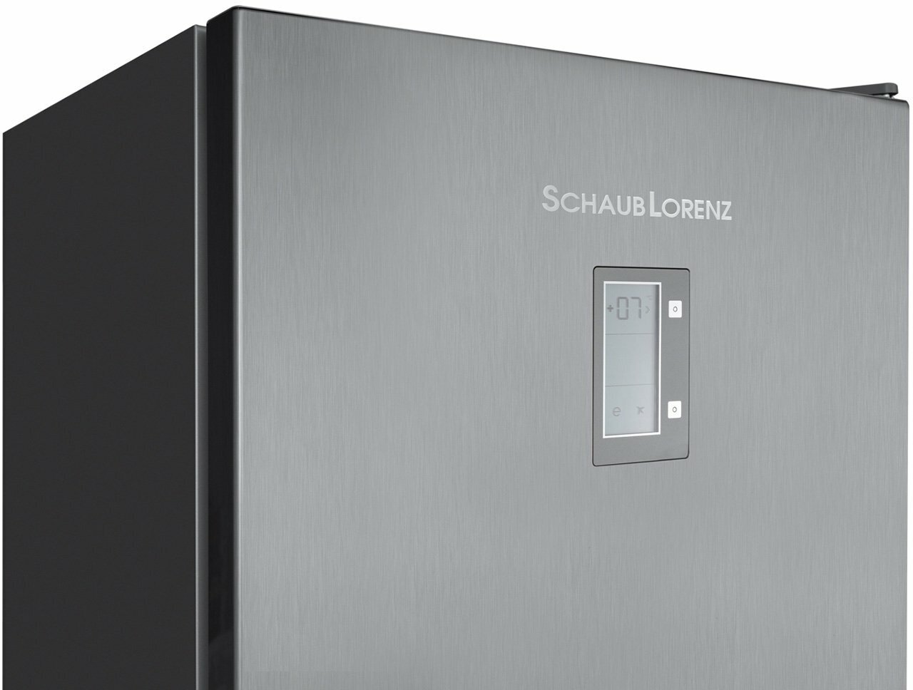 Холодильник Schaub Lorenz SLU S305GE, нержавеющая сталь, NO FROST, LED освещение, соло и Side by Side - фото №5