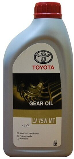 Трансмиссионное масло Toyota Gear Oil LV 75W MT 1 л 0888581001