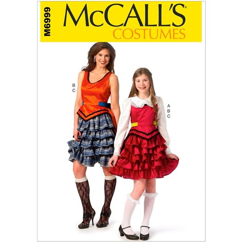 Выкройка McCall's №6999 Карнавальный костюм