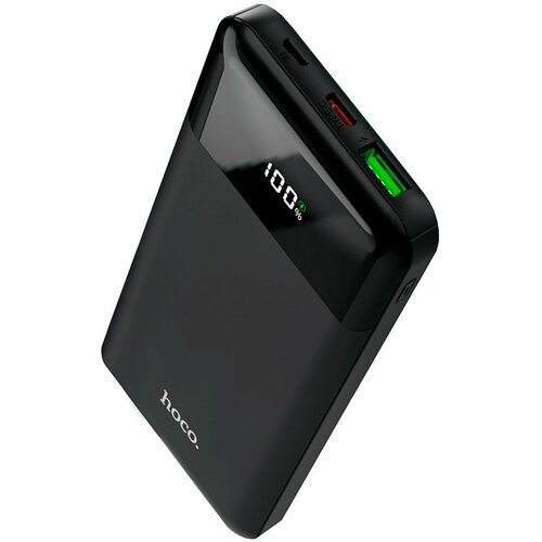 Внешний аккумулятор ( для Power Bank) Hoco J102 Cool 10000mAh (PD20W+QC3.0) (черный) внешний аккумулятор hoco power bank j89 pd20w qc3 0 10000mah black 6931474766281