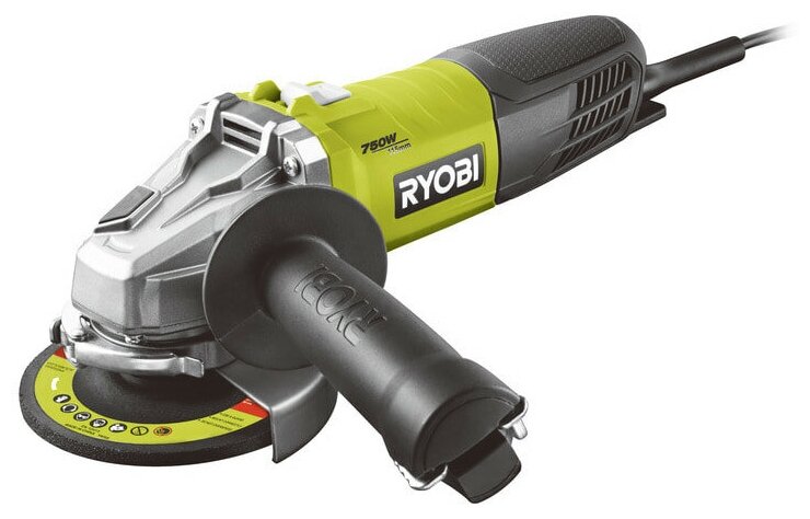 Машина угловая шлифовальная электрическая Ryobi RAG750-115G