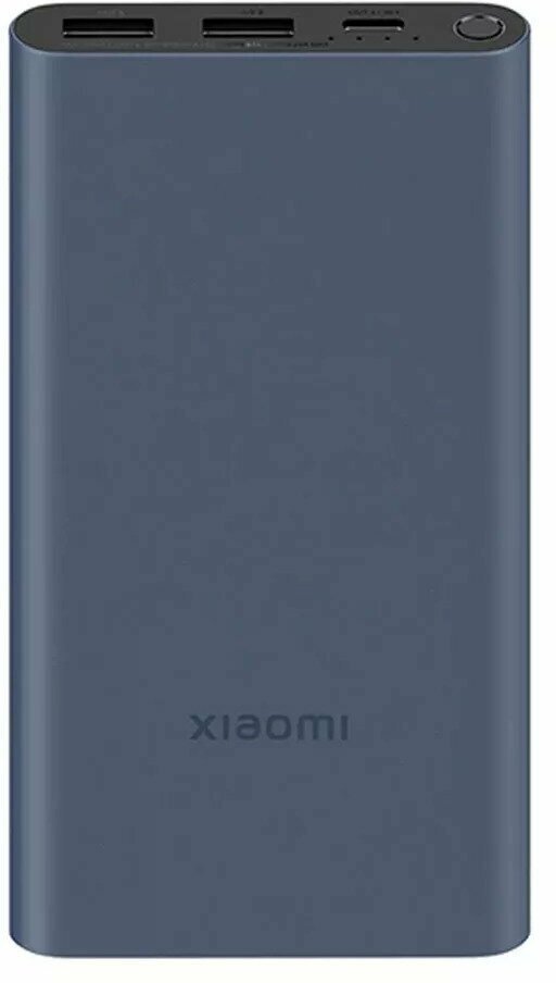 Внешний аккумулятор Xiaomi Power Bank 3 10000 мАч 22,5 Вт PB100DZM 2 USB Type-C QC3.0 PD, черный