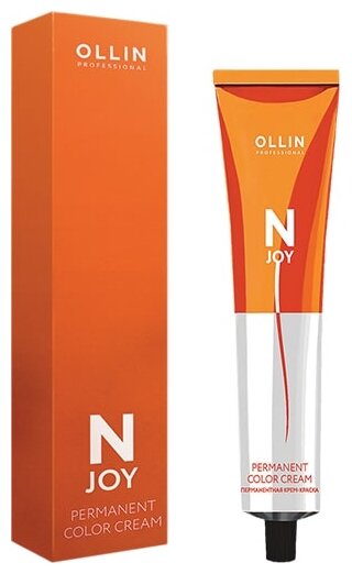 OLLIN Professional Стойкая крем-краска для волос N-Joy Color Cream, 9/31 блондин золотисто-пепельный