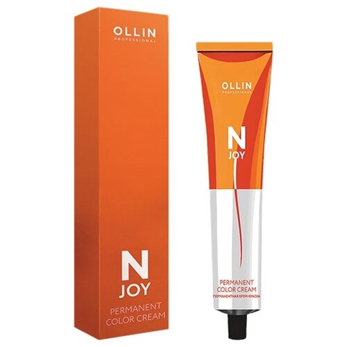 Купить OLLIN Professional Стойкая крем-краска для волос N-Joy Color Cream, 4/71 шатен коричнево-пепельный, 100 мл