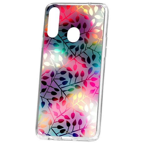 фото Чехол на samsung galaxy a20s kruche print цветные листья
