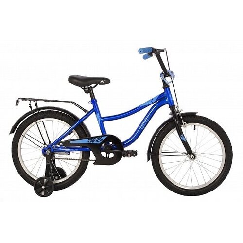Велосипед 18 Хардтейл Novatrack Wind Boy (2022) Количество Скоростей 1 Рама Сталь 11,5 Синий NOVATRACK арт. 183WIND.BL22