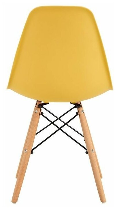 Стулья для кухни и дачи со спинкой комплект DSW Style Eames 4шт - фотография № 5