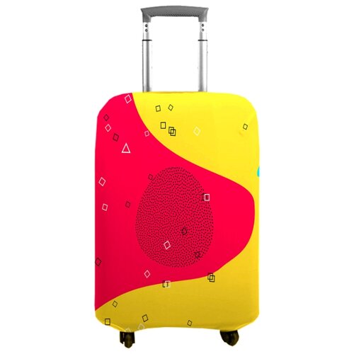 фото Чехол на чемодан 18316, m (70 см) сирень